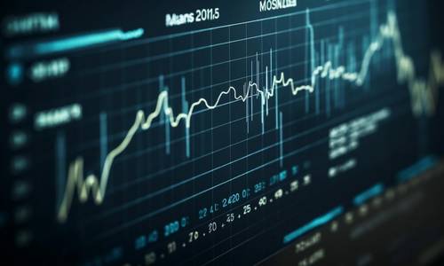 analyse graphique ou technique (image libre de droits)